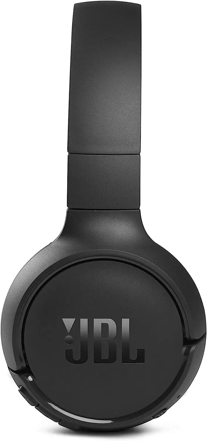JBL Tune 510BT Wireless On-Ear Headphones with Purebass Sound – Black