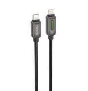 Cable trenzado X118 Flowing Light de aleación de zinc de 1.2 m