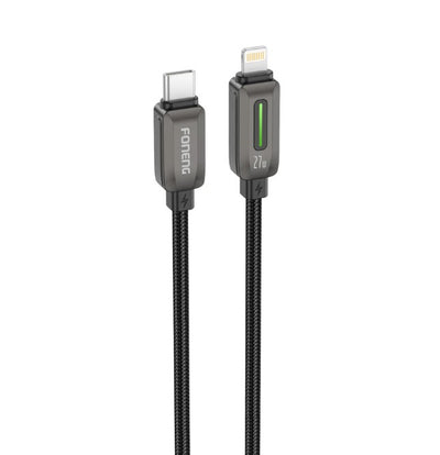 Cable trenzado X118 Flowing Light de aleación de zinc de 1.2 m